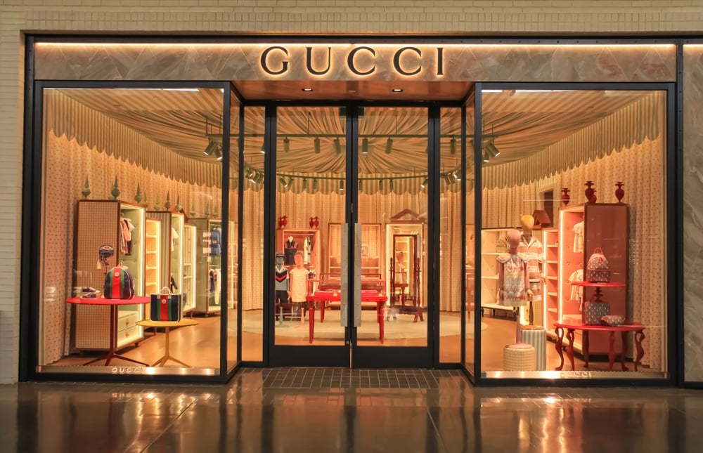 Gucci Outlet in a Mall in Miami