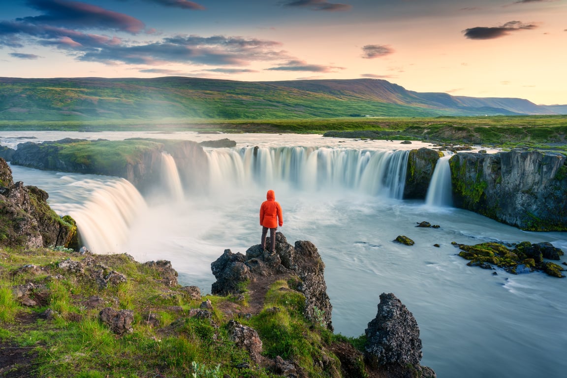 Godafoss Waterfall, Iceland