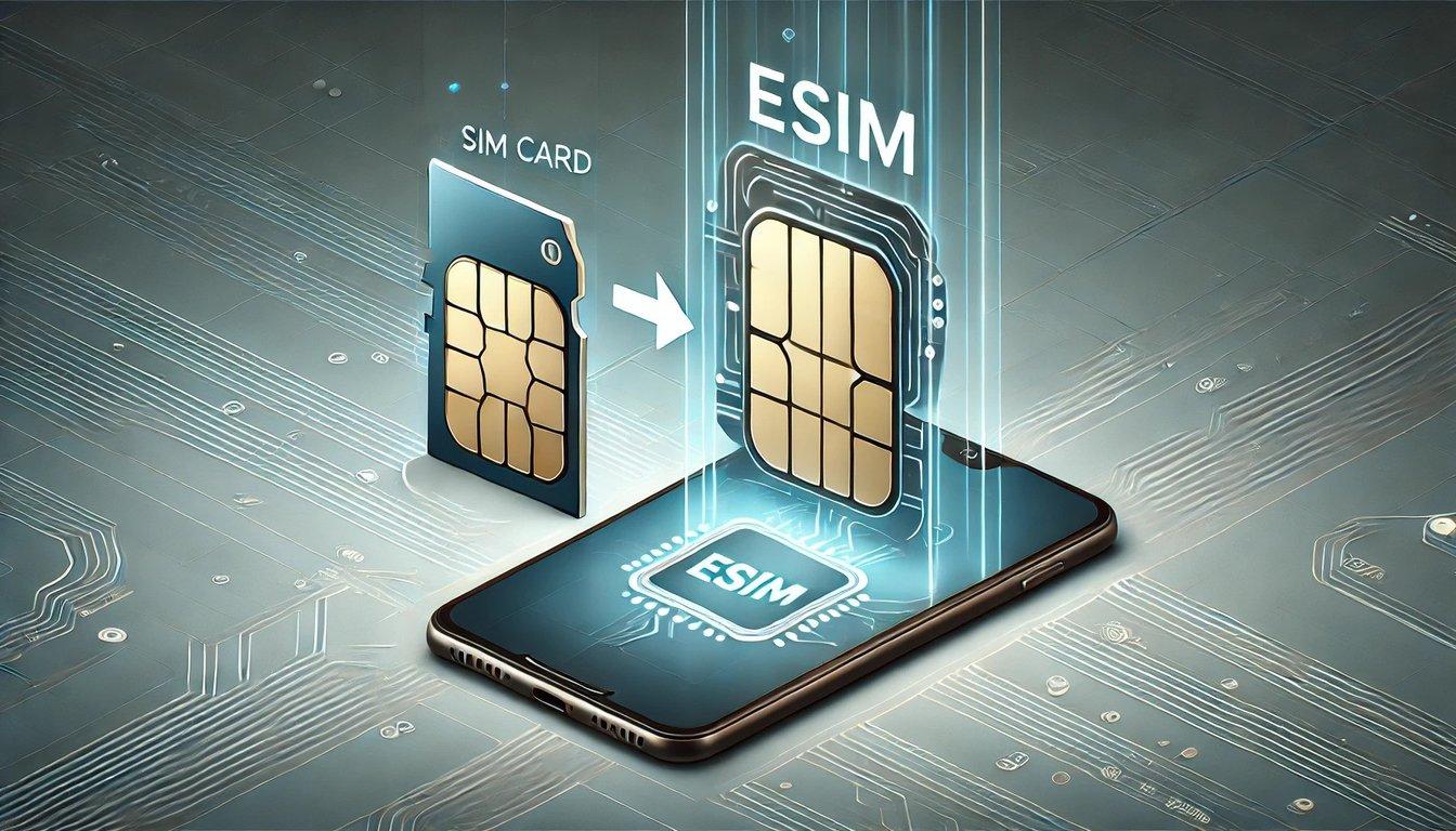 Converting a physical SIM to an eSIM