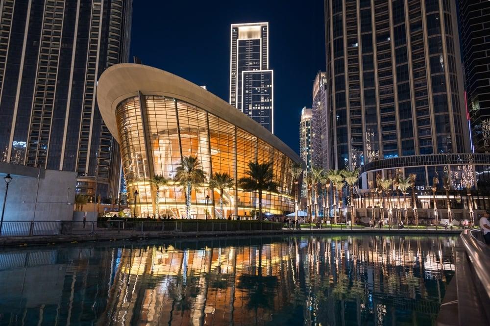 The Dubai Opera House Building Exterior